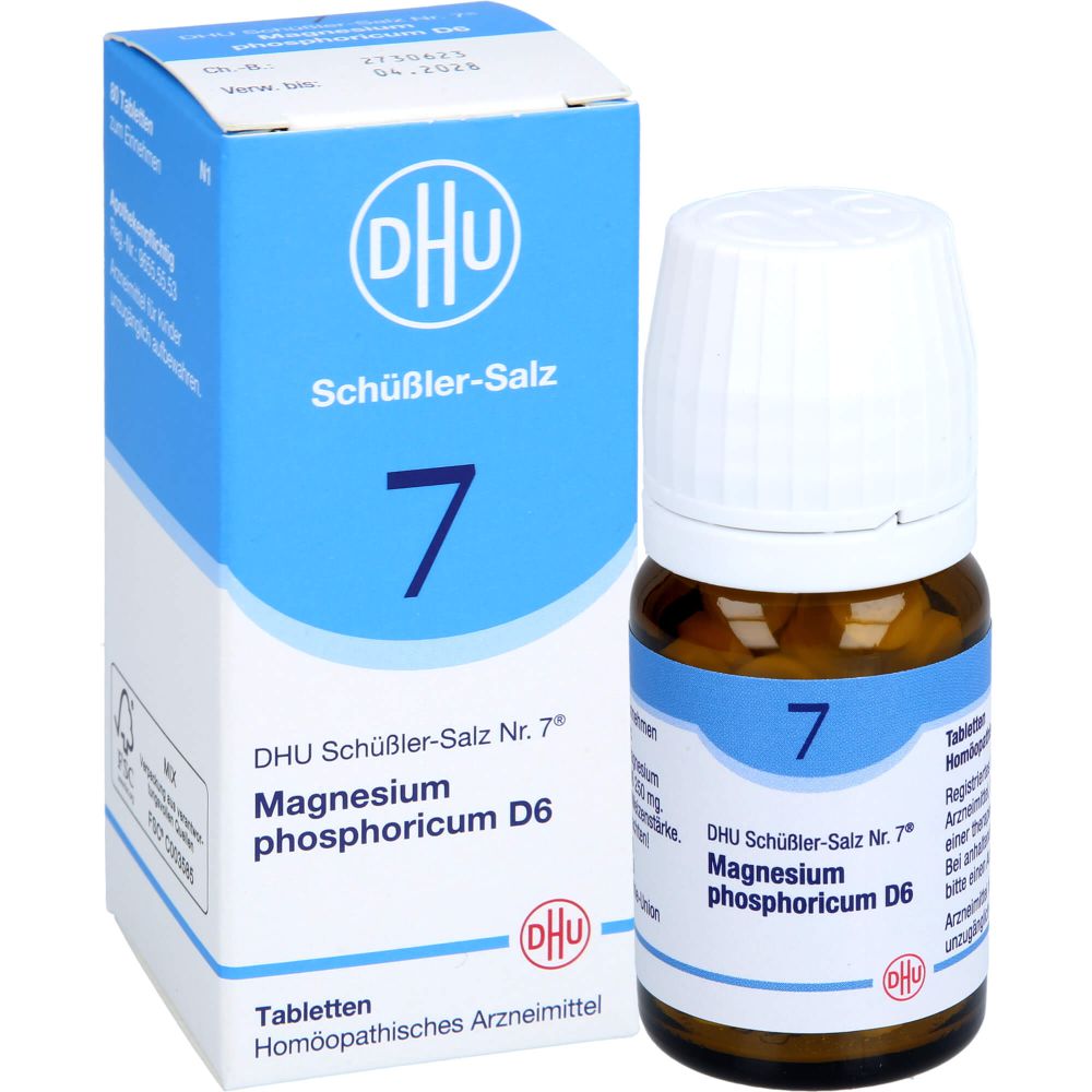 BIOCHEMIE DHU 7 Magnesium phosphoricum D 6 Tabl.