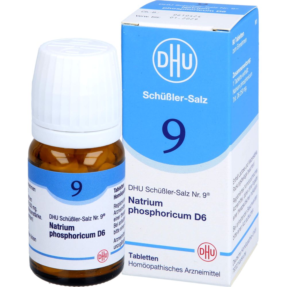 BIOCHEMIE DHU 9 Natrium phosphoricum D 6 Tabletten