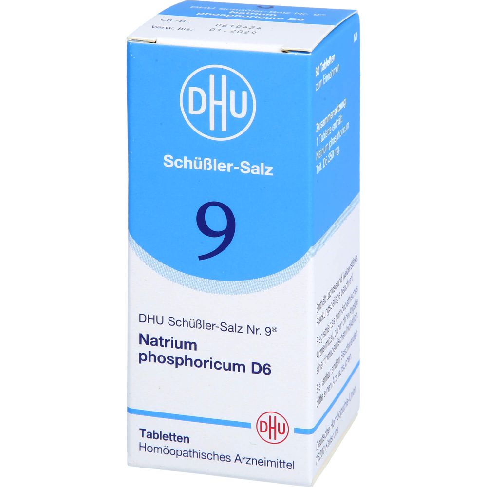 BIOCHEMIE DHU 9 Natrium phosphoricum D 6 Tabletten