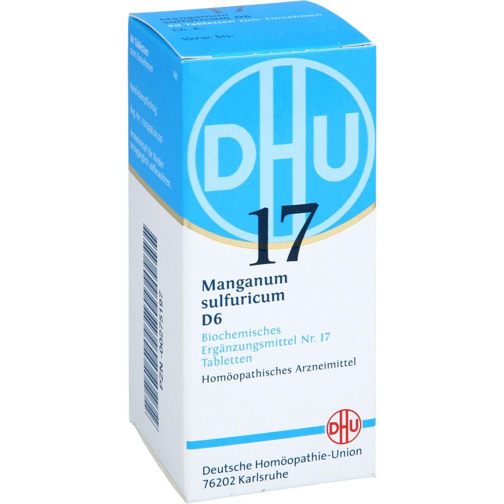 BIOCHEMIE DHU 17 Manganum sulfuricum D 6 Tabletten