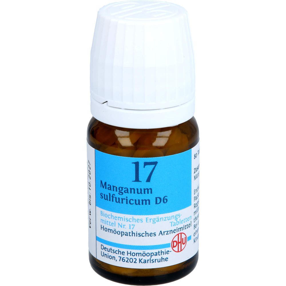 BIOCHEMIE DHU 17 Manganum sulfuricum D 6 Tabletten