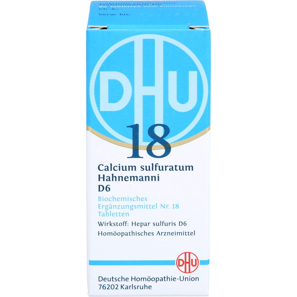 BIOCHEMIE DHU 18 Calcium sulfuratum D 6 Tabletten