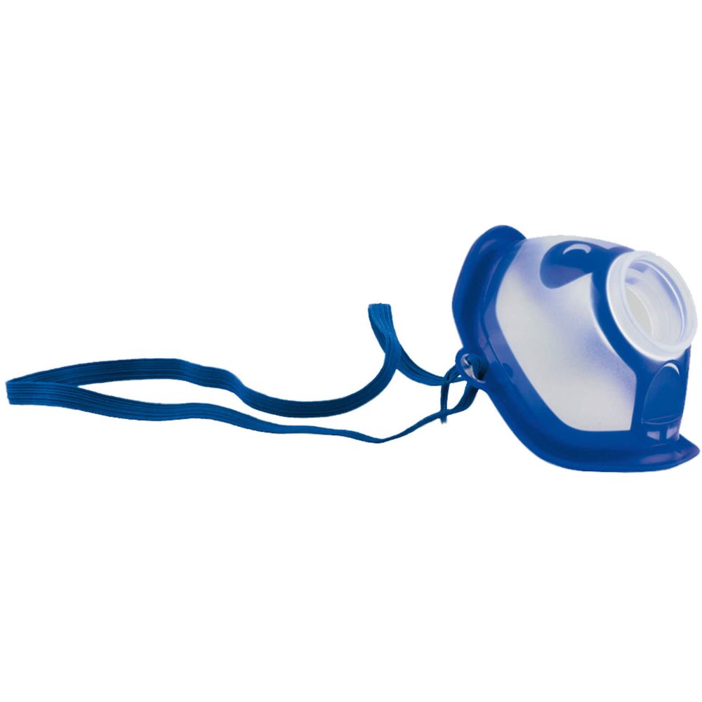 MICRODROP RF7 Maske Kind blau transparent