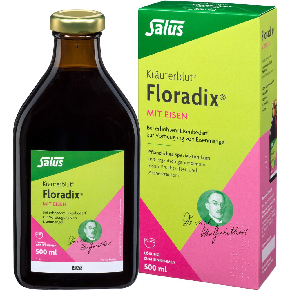 FLORADIX mit Eisen Lösung zum Einnehmen