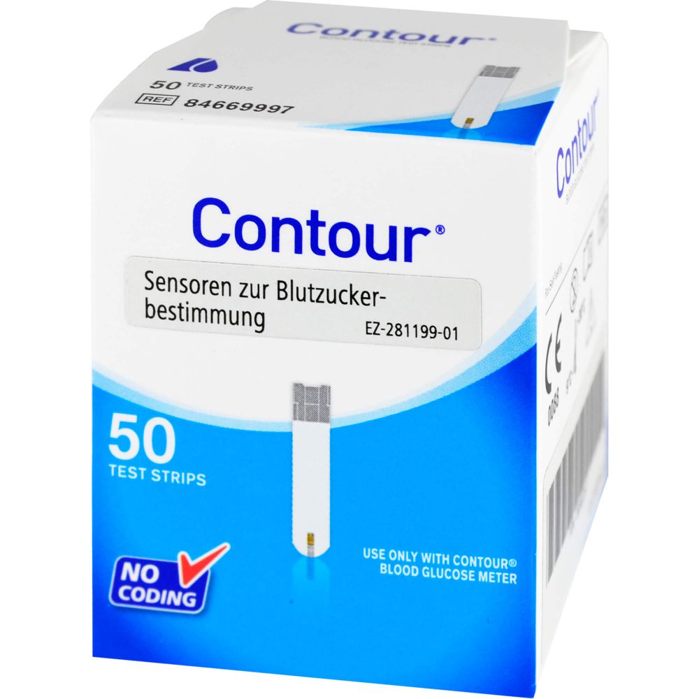 CONTOUR Sensoren Teststreifen