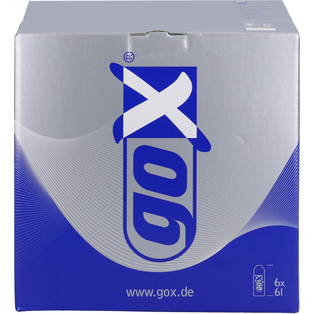 GOX Sauerstoff medizin.Zwecke Sixpack