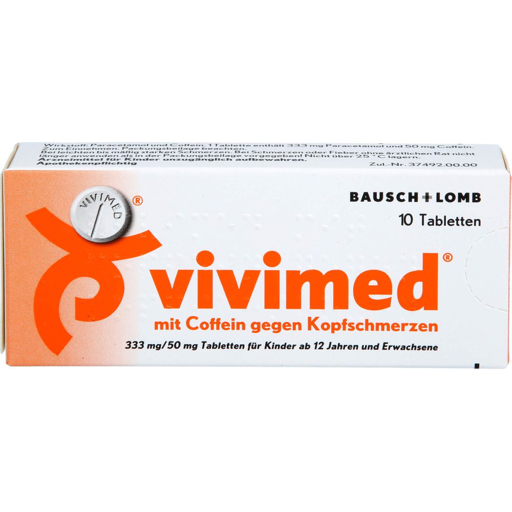 VIVIMED mit Coffein gegen Kopfschmerzen Tabletten