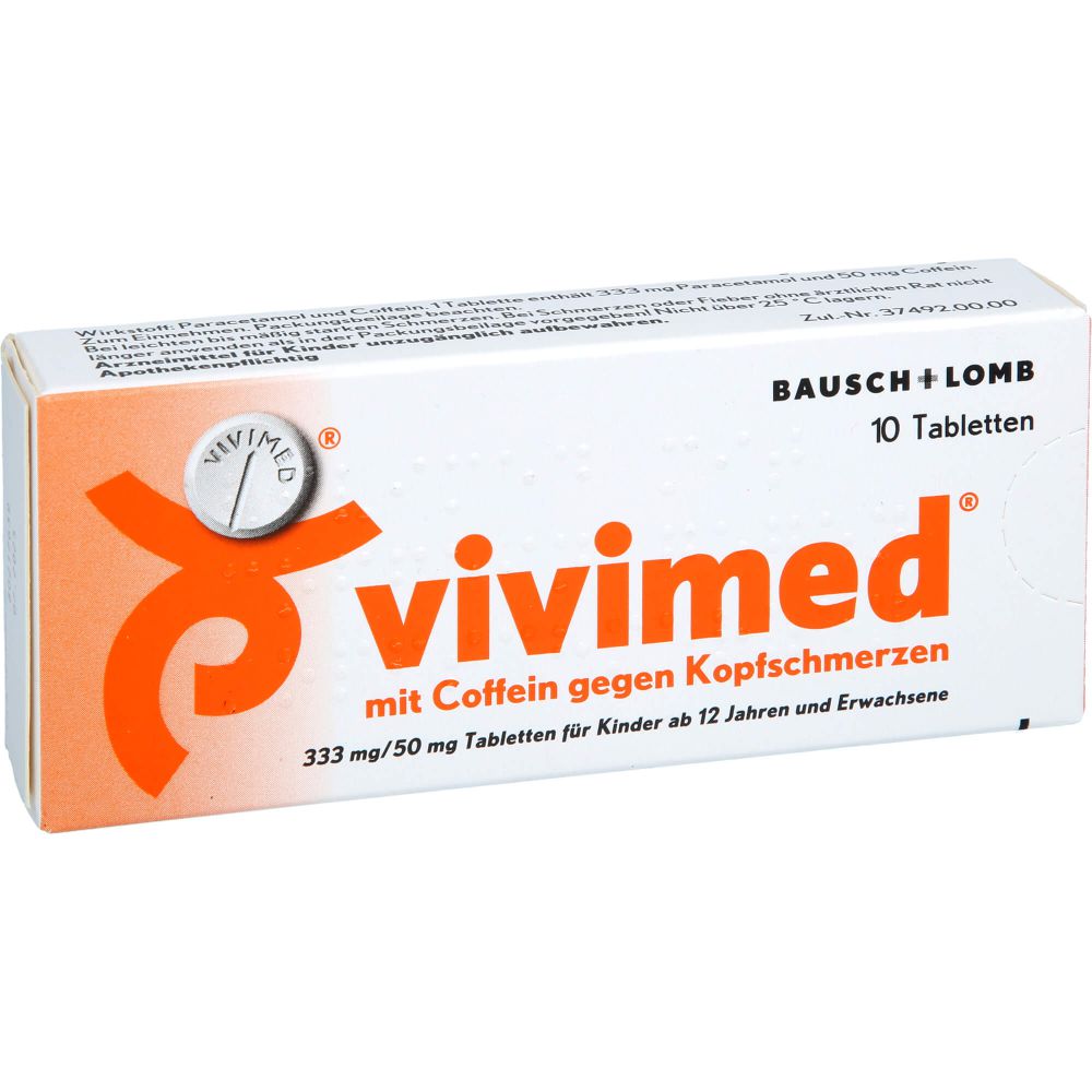 VIVIMED mit Coffein gegen Kopfschmerzen Tabletten