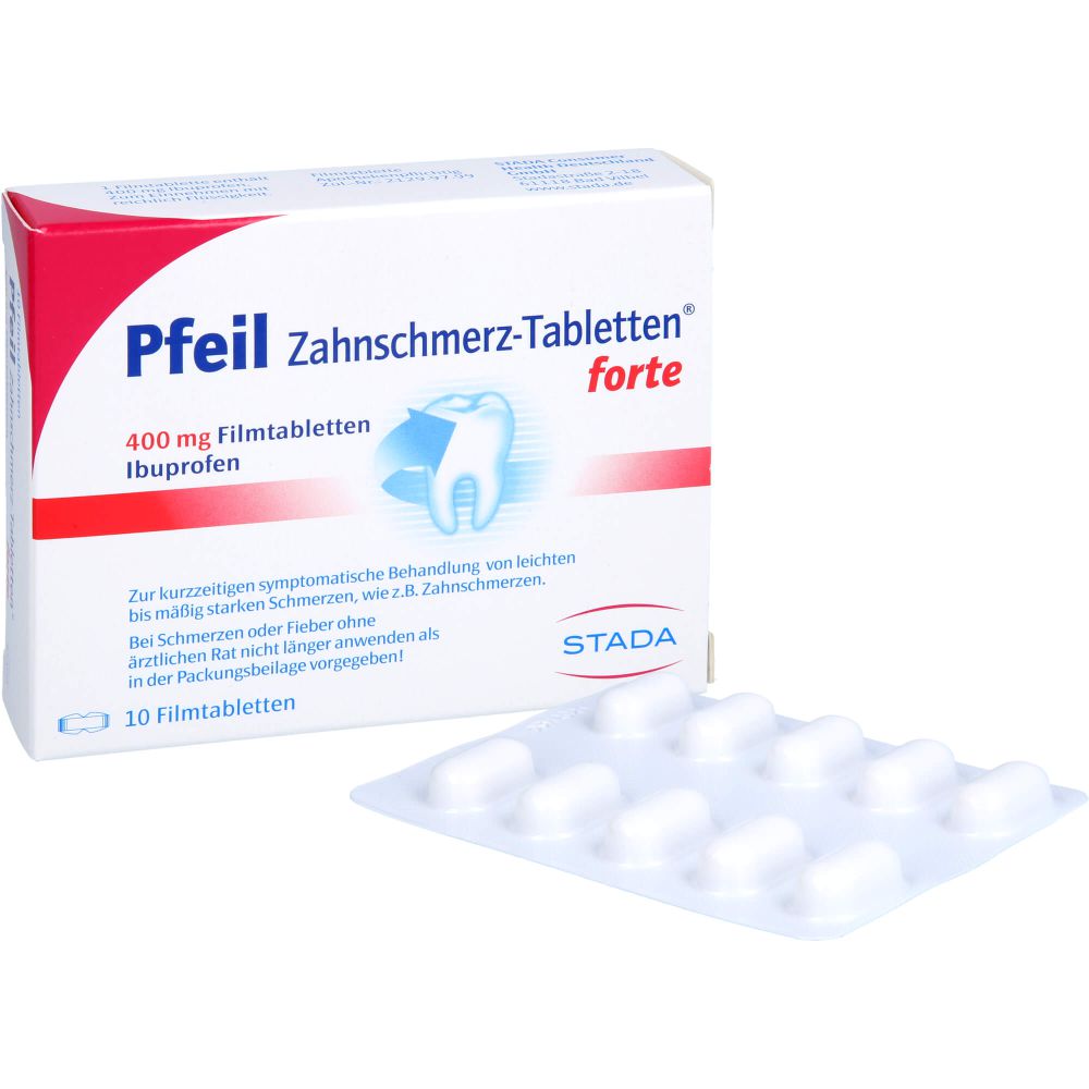 PFEIL Zahnschmerz-Tabletten forte Filmtabletten