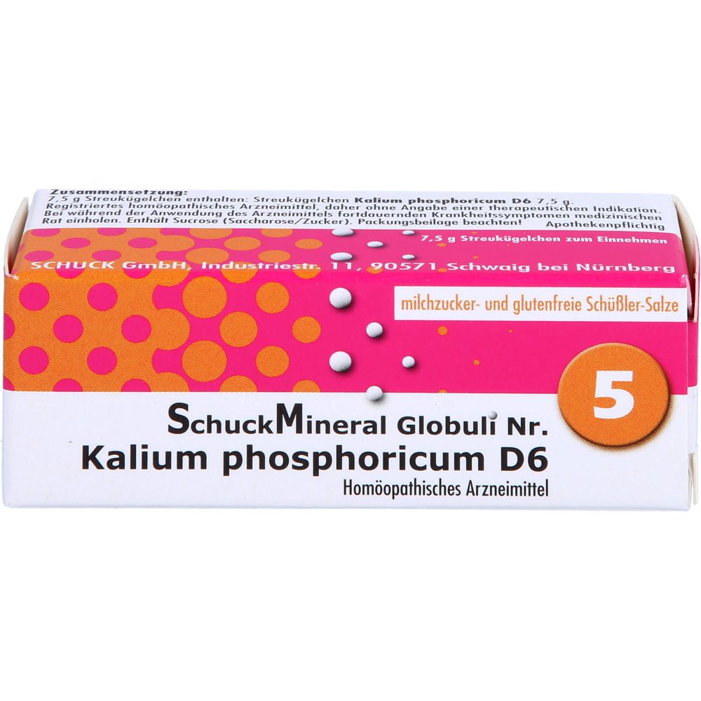 Schuckmineral Globuli 5 Kalium phosphoricum D6 7,5 g