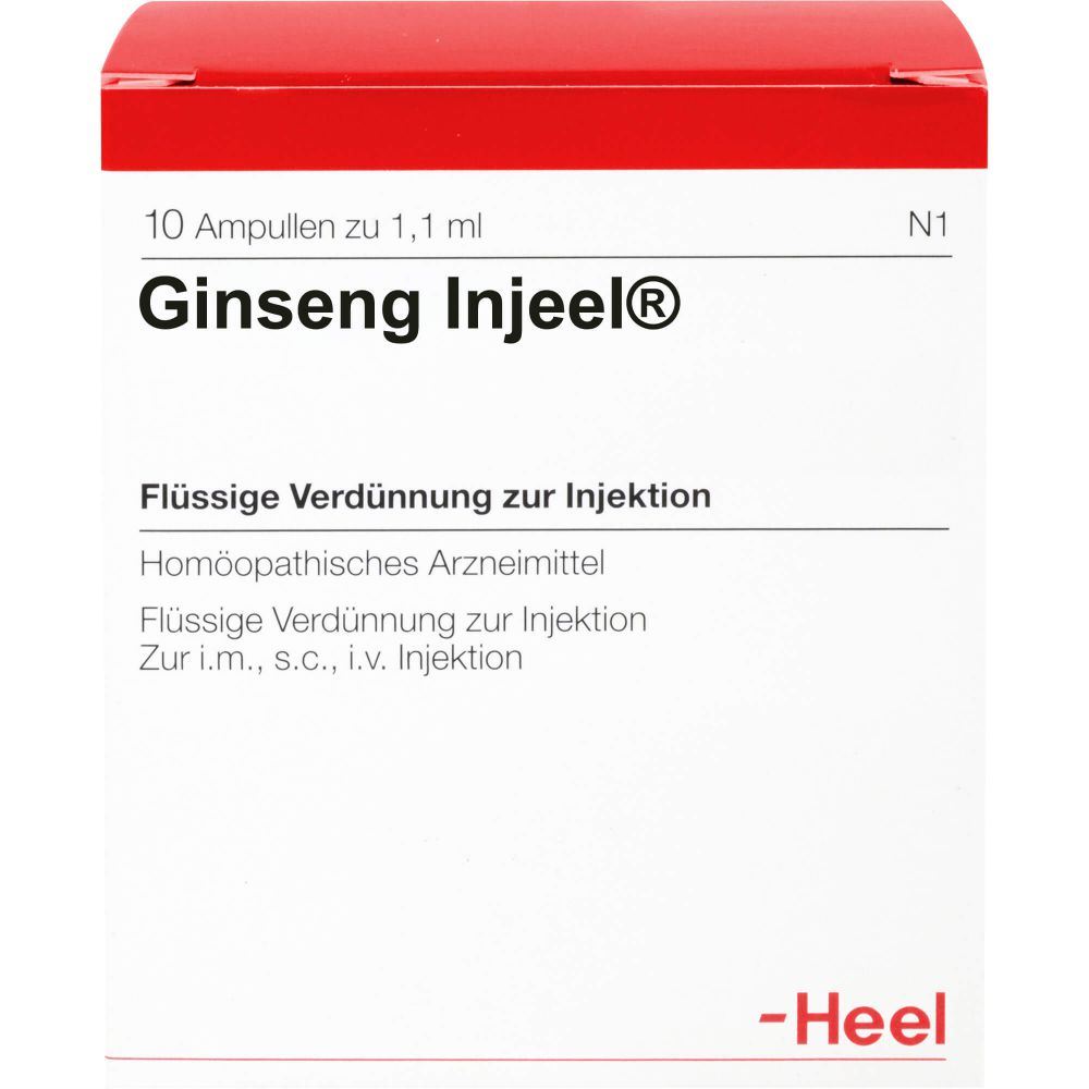 GINSENG INJEEL Ampullen