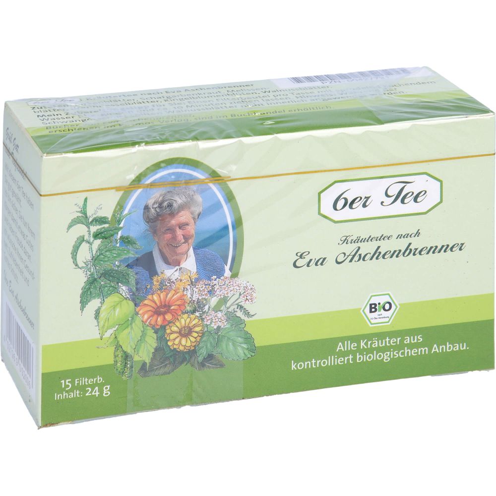 6ER Tee nach Eva Aschenbrenner Filterbeutel