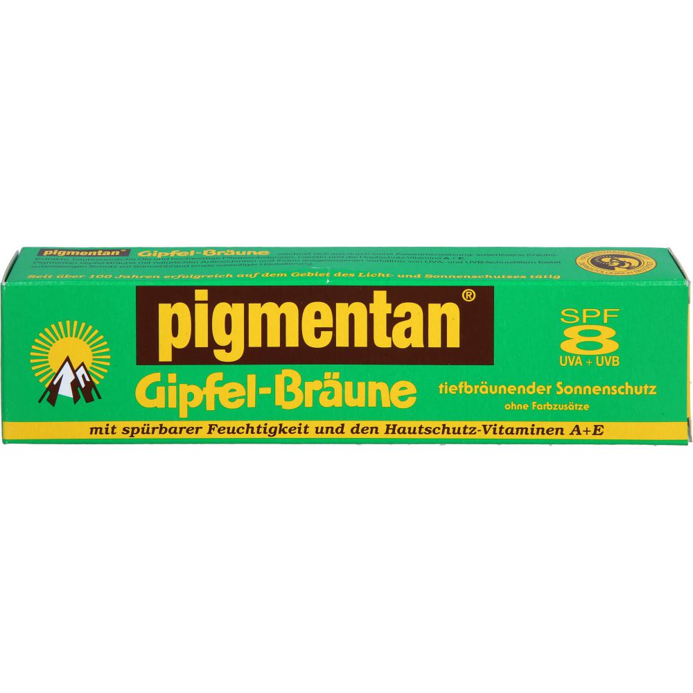 PIGMENTAN Gipfelbräune Creme SPF 8