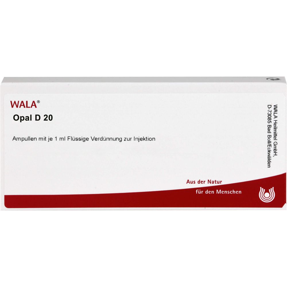 Wala Opal D 20 Ampullen 10 ml