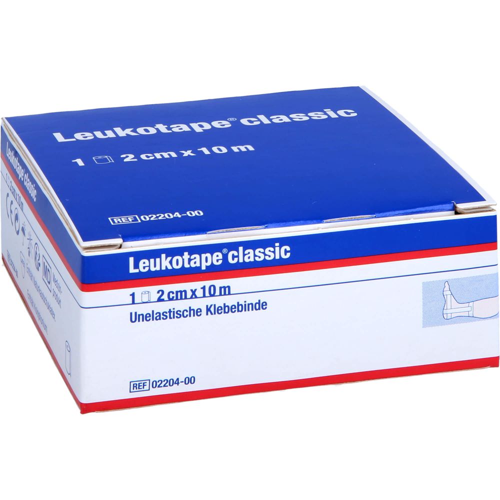 LEUKOTAPE Classic 2 cmx10 m weiß