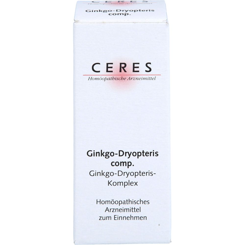 CERES Ginkgo dryopteris comp.Tropfen