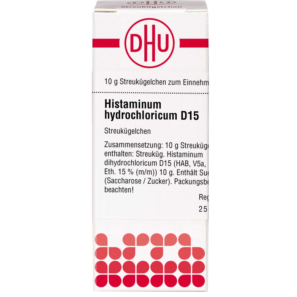 HISTAMINUM hydrochloricum D 15 Globuli