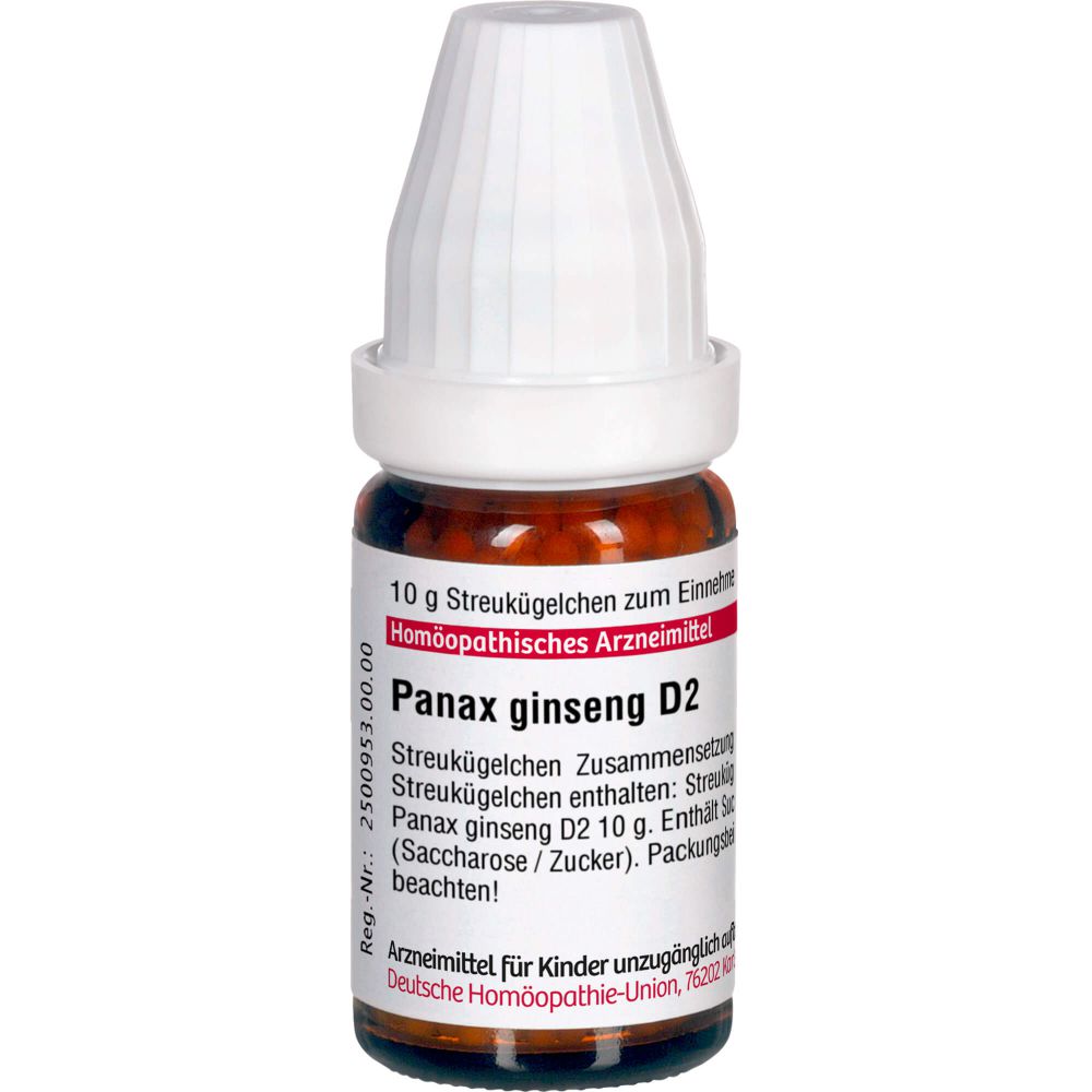 PANAX GINSENG D 2 Globuli