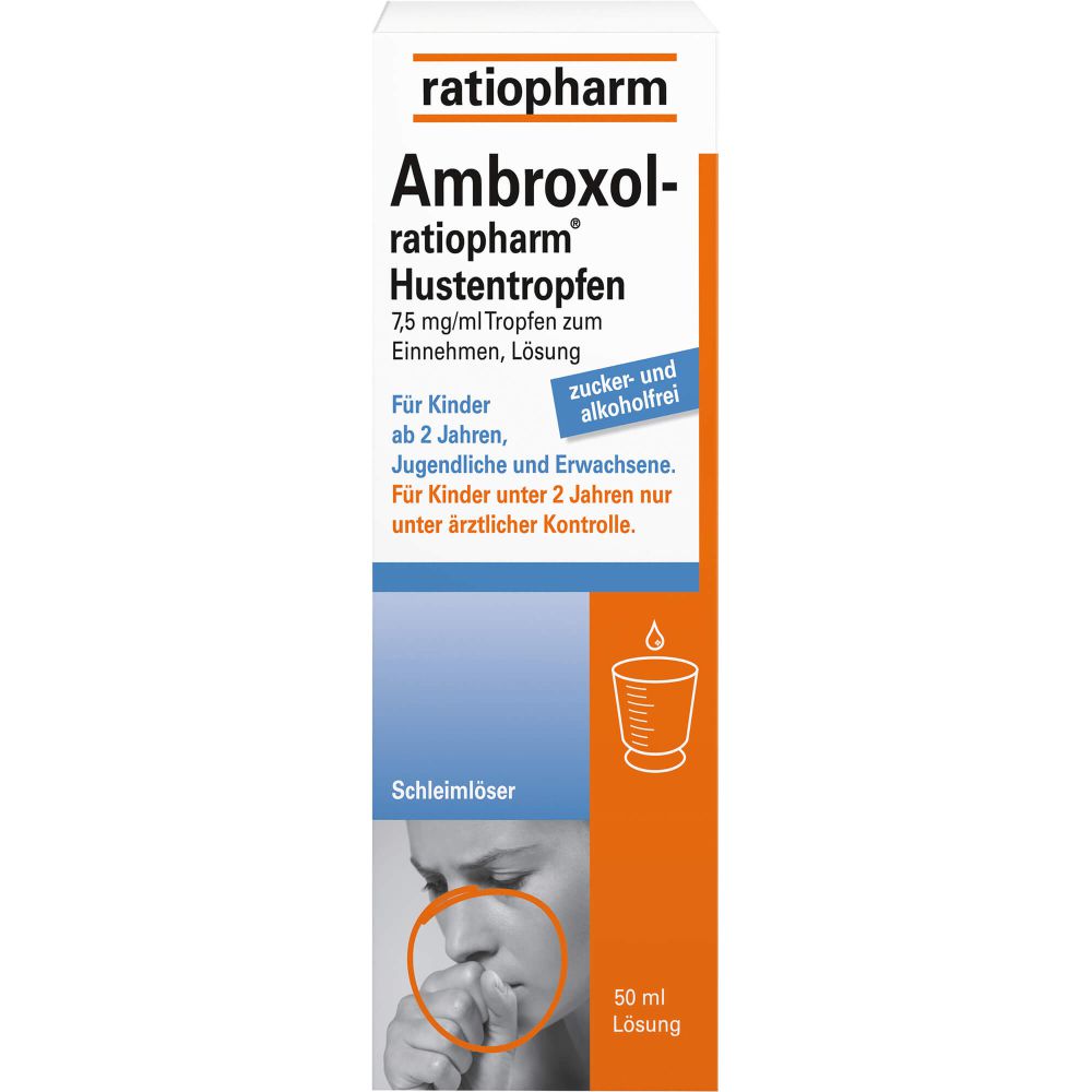 Ambroxol-ratiopharm Hustentropfen 50 ml