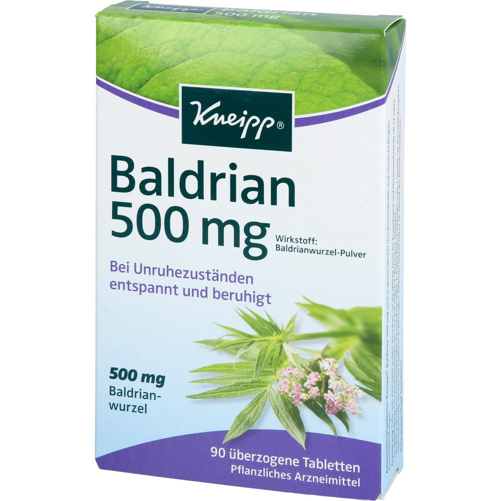 KNEIPP Baldrian 500 überzogene Tabletten