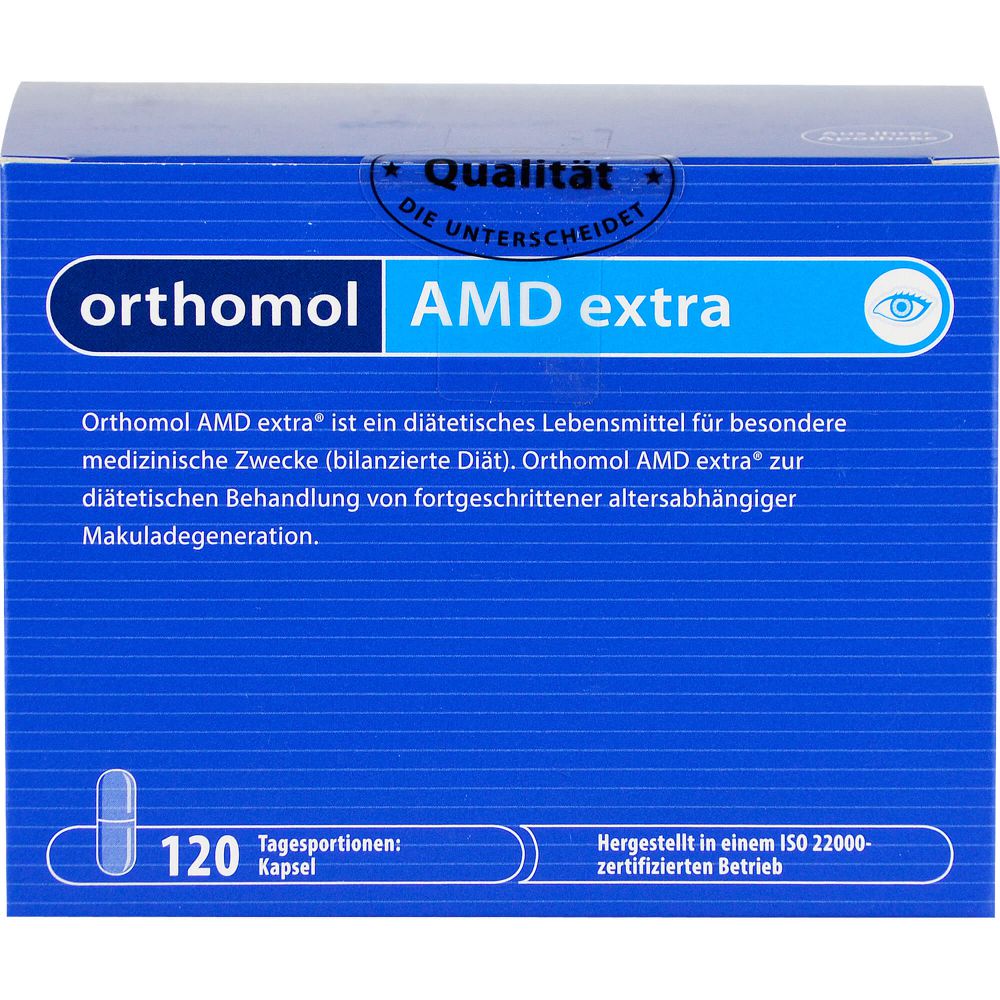 ORTHOMOL AMD extra Kapseln
