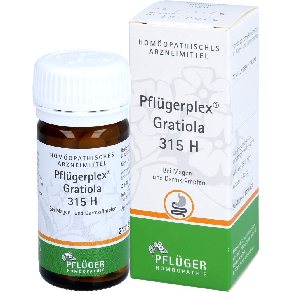 PFLÜGERPLEX Gratiola 315 H Tabletten