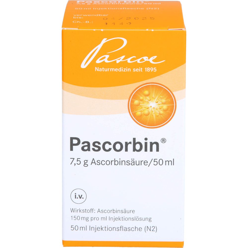 PASCORBIN solutie injectabila flacon sticla