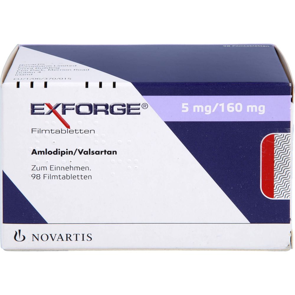 EXFORGE 5 mg/160 mg Filmtabletten