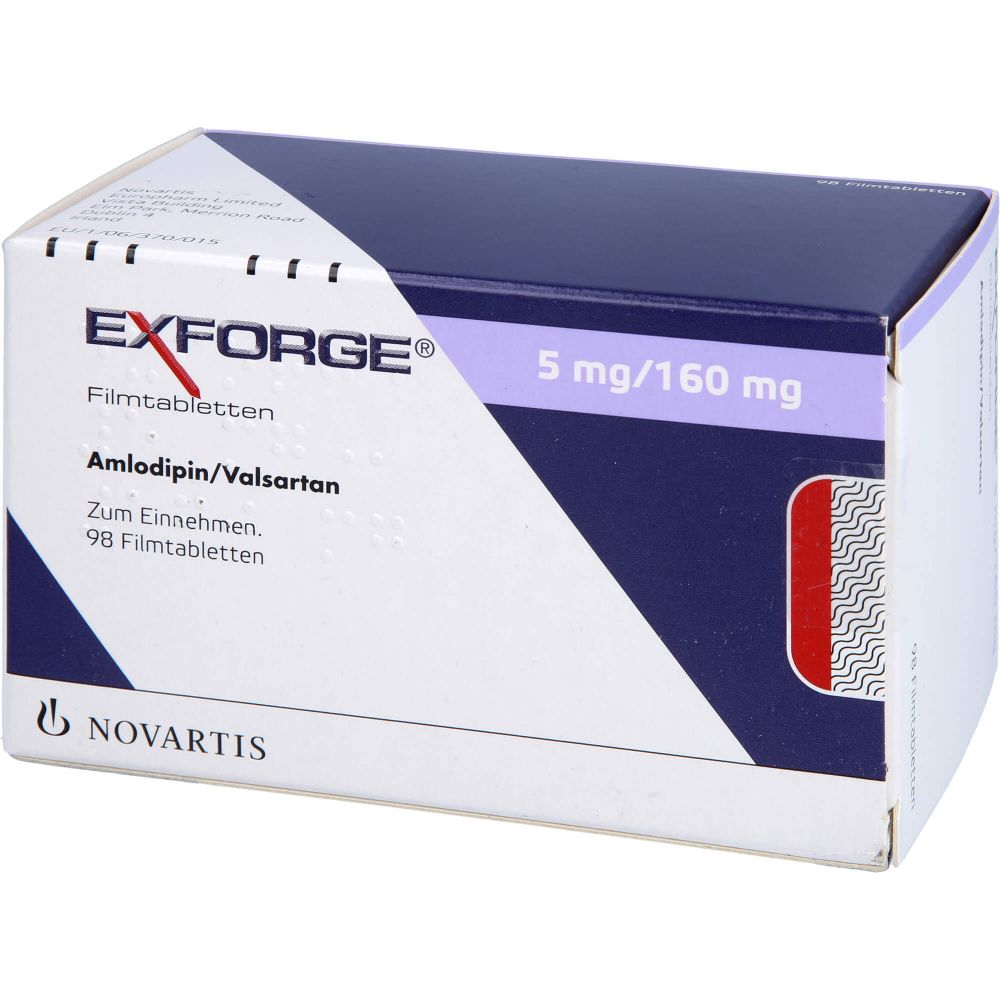 EXFORGE 5 mg/160 mg Filmtabletten