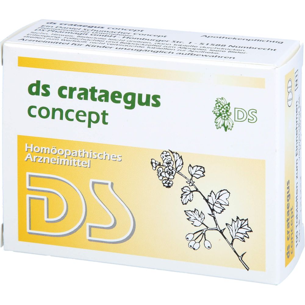 DS Crataegus Concept Tabletten