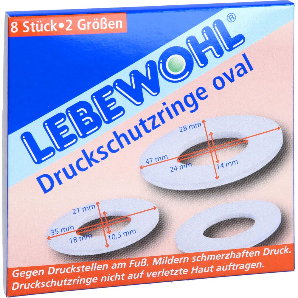 LEBEWOHL Druckschutzringe oval