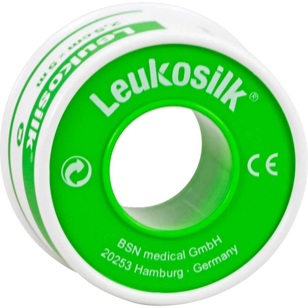 LEUKOSILK 2,5 cmx5 m 1 pc. - Patches - Bandages & dressings