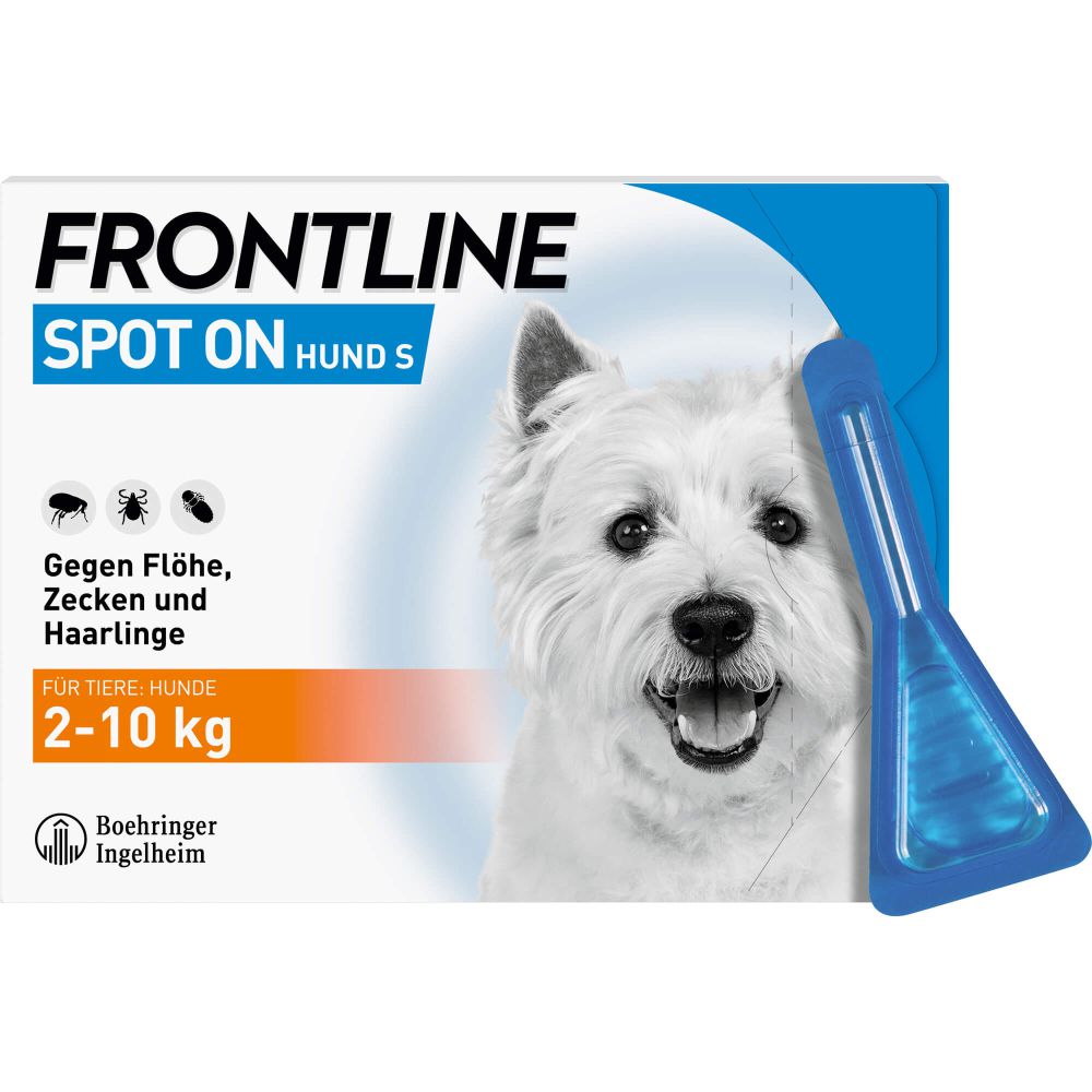 FRONTLINE Spot on 10 Lösung f.Hunde 3 St - Hunde - ELISANA