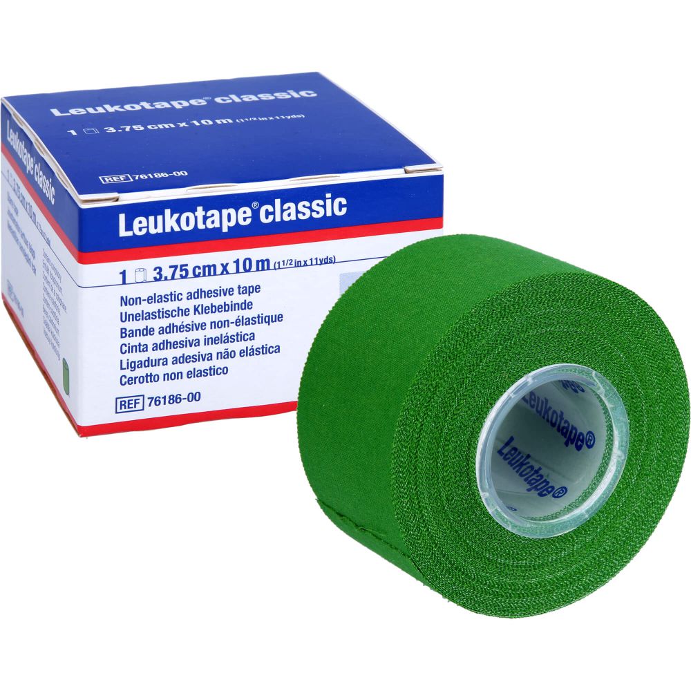 LEUKOTAPE Classic 3,75 cmx10 m grün