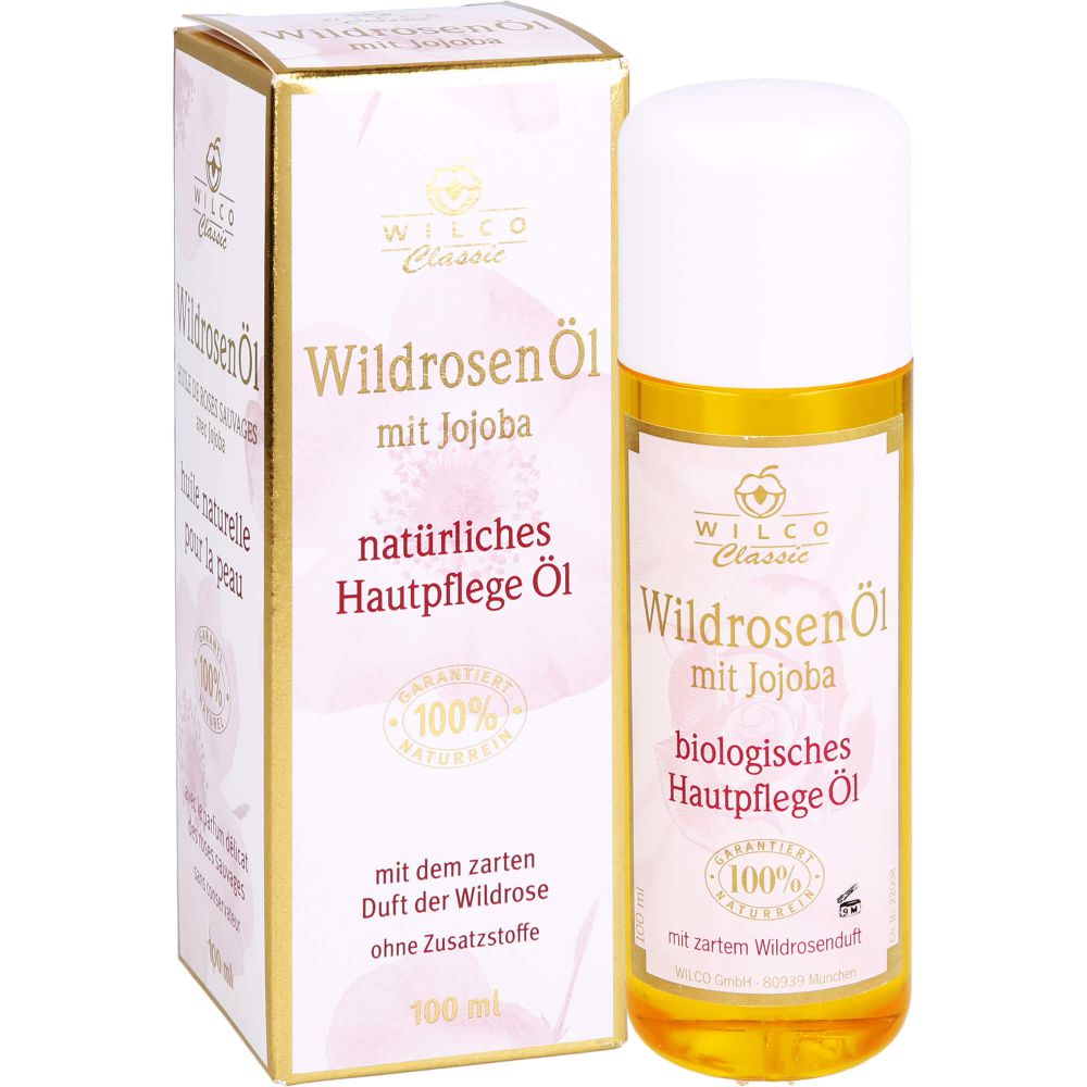 WILDROSENÖL 100% naturrein m.Jojoba