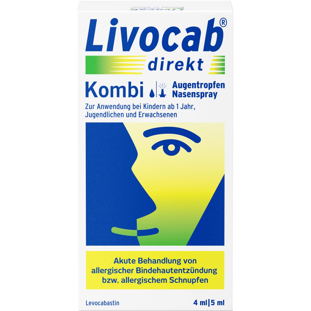 Livocab direkt Kombi 4 ml Augentr.+5 ml Nasenspray 1 P