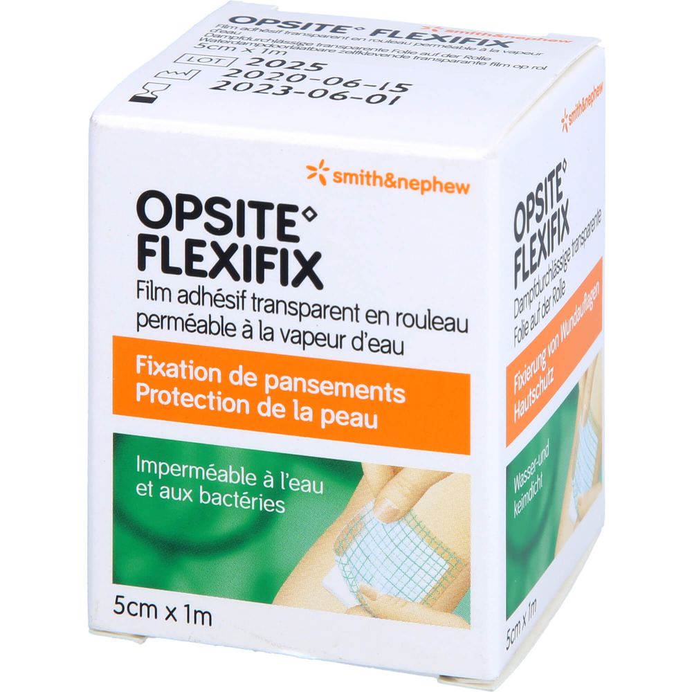OPSITE Flexifix PU-Folie 5 cmx1 m unsteril Rolle