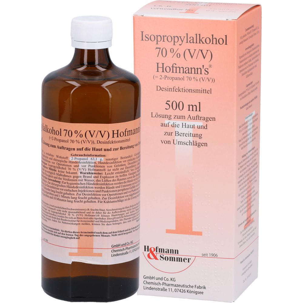 ISOPROPYLALKOHOL 70% V/V Hofmann's