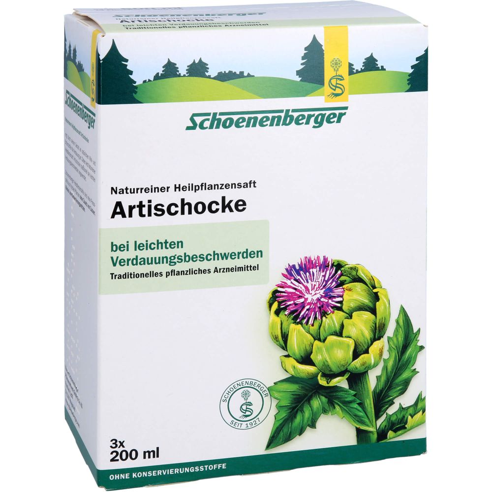 ARTISCHOCKENSAFT Schoenenberger