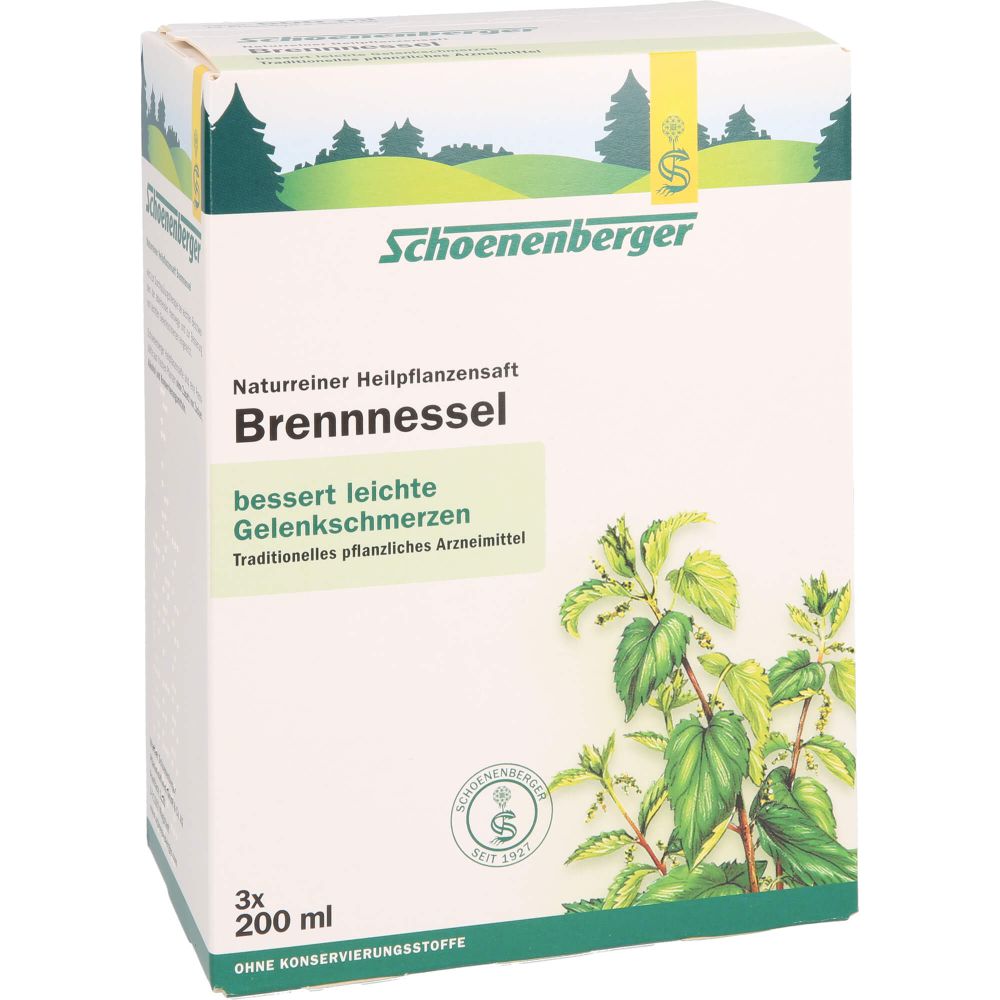 BRENNNESSELSAFT Schoenenberger