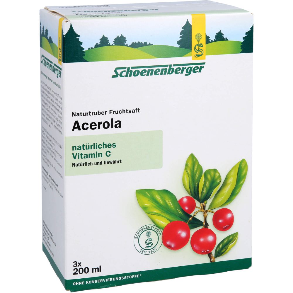 ACEROLA SAFT Schoenenberger Heilpflanzensäfte