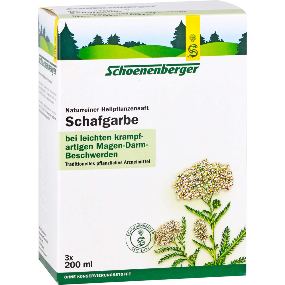 SCHAFGARBENSAFT Schoenenberger Heilpfl.Säfte