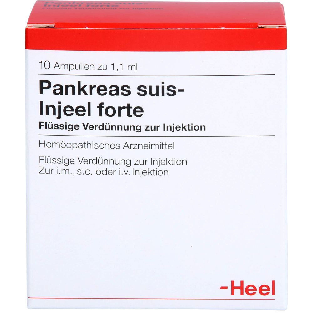 Pankreas Suis Injeel forte Ampullen 10 St