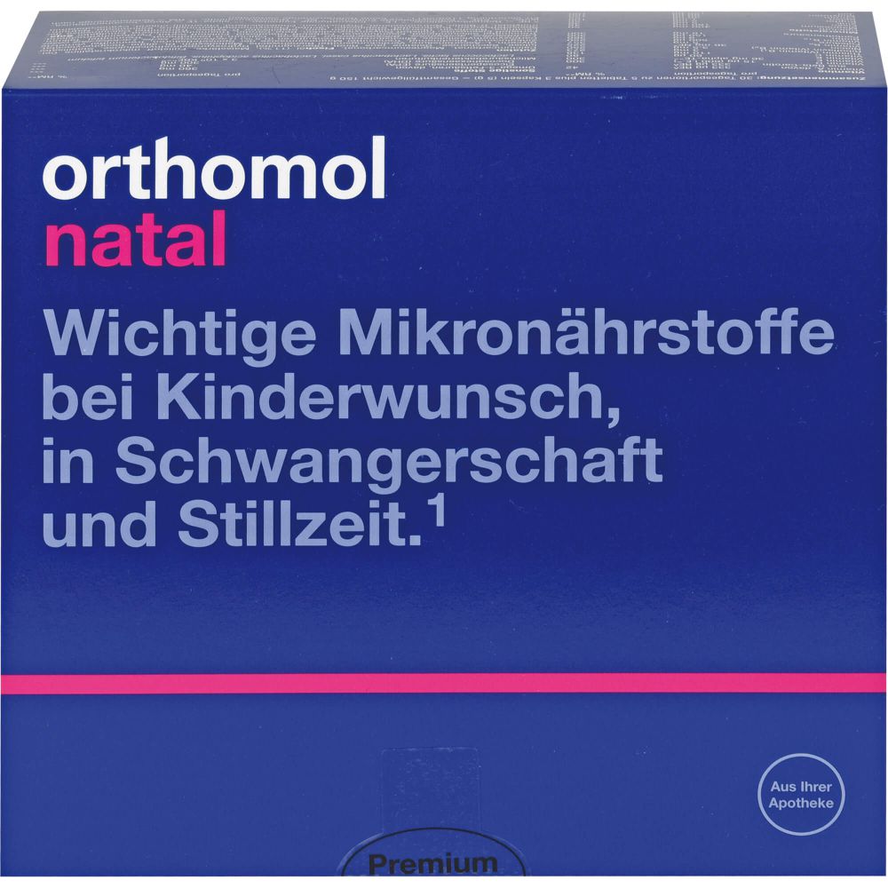 Orthomol Natal Tabletten/Kapseln Kombipackung 1 St