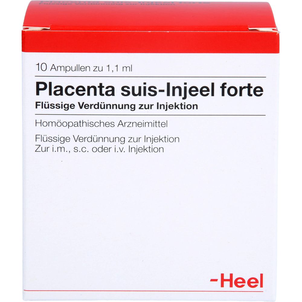 PLACENTA SUIS Injeel forte Fiole