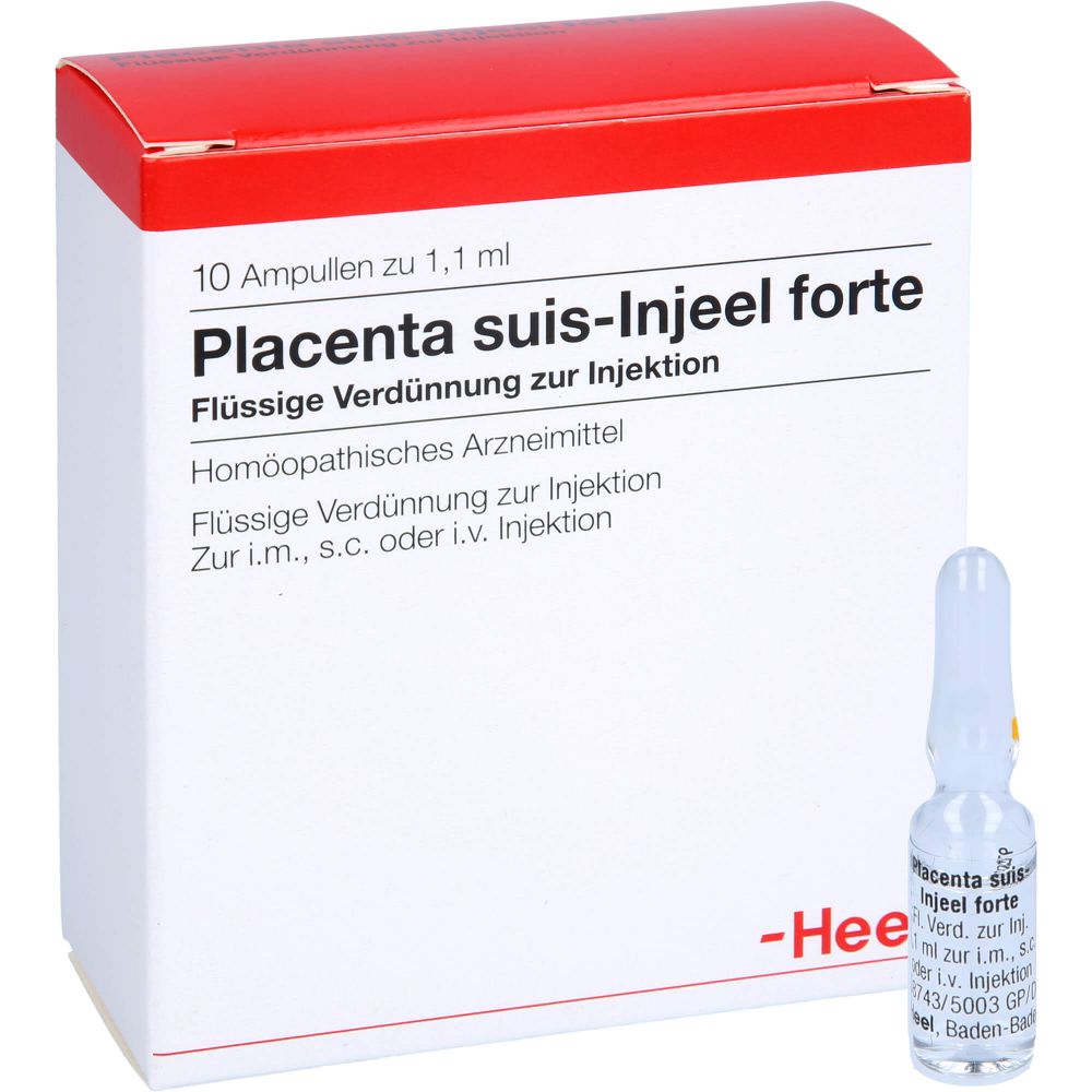 PLACENTA SUIS Injeel forte Fiole