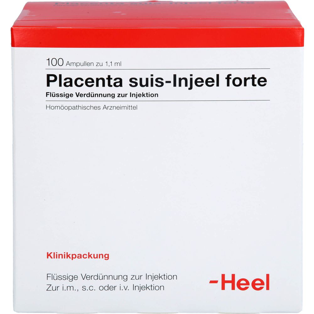 PLACENTA SUIS Injeel forte Ampullen