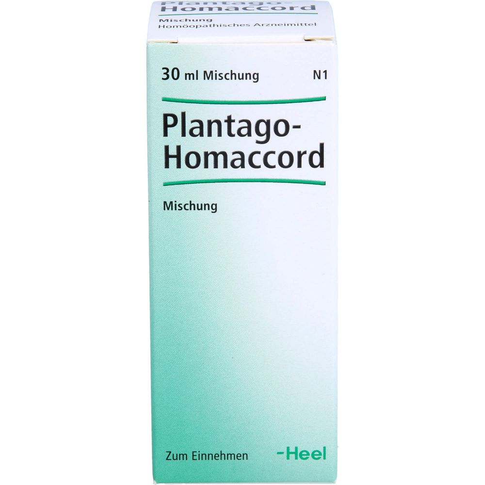 PLANTAGO HOMACCORD Tropfen