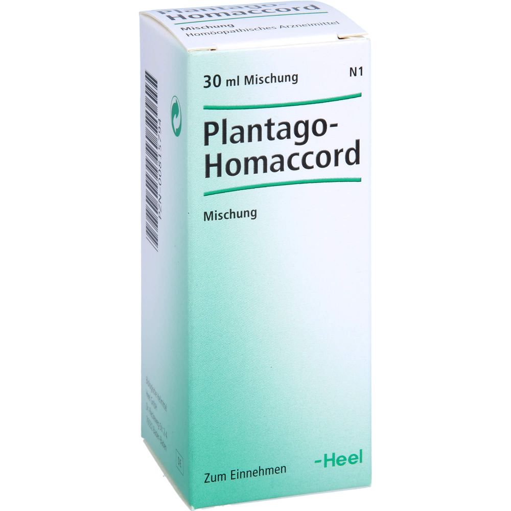 PLANTAGO HOMACCORD Tropfen