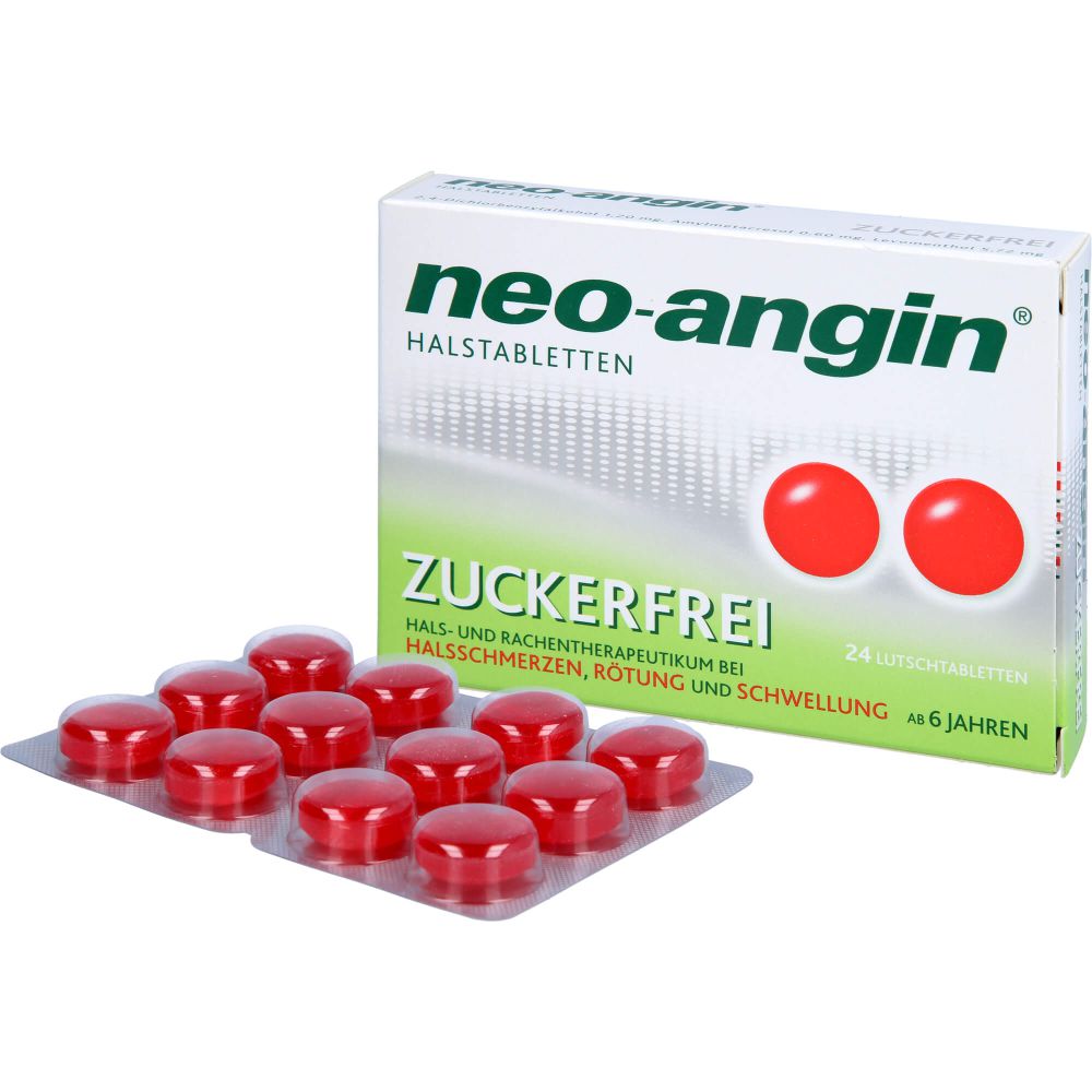 Neo-Angin Halstabletten zuckerfrei 24 St